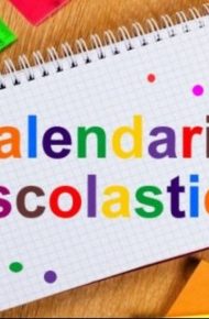 Calendario scolastico 2021-2022